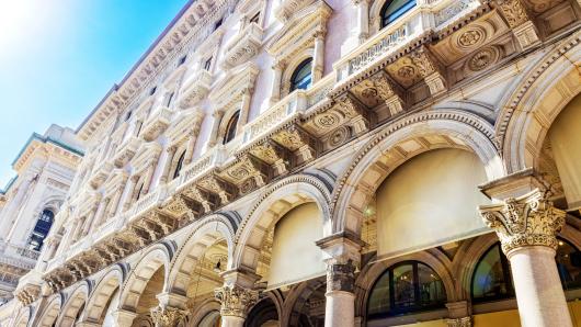 a beautiful building facade